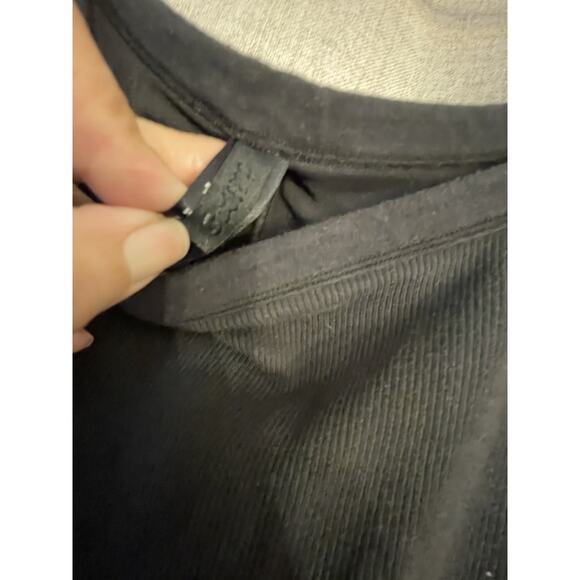 Skims Cotton Rib One Piece Tank Romper Shorts Bodysuit Size X-Large - Picture 3 of 5